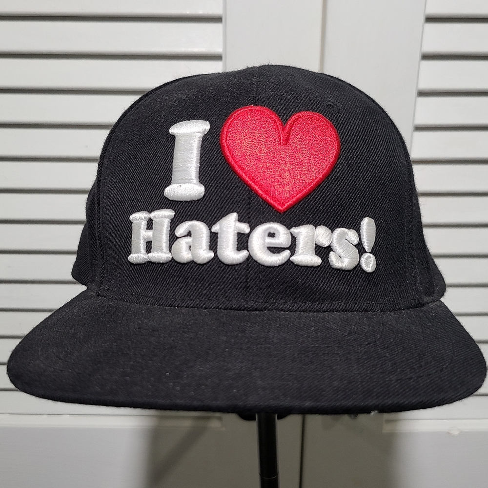 DGK I Love Haters ! Flat bill Cap Snapback